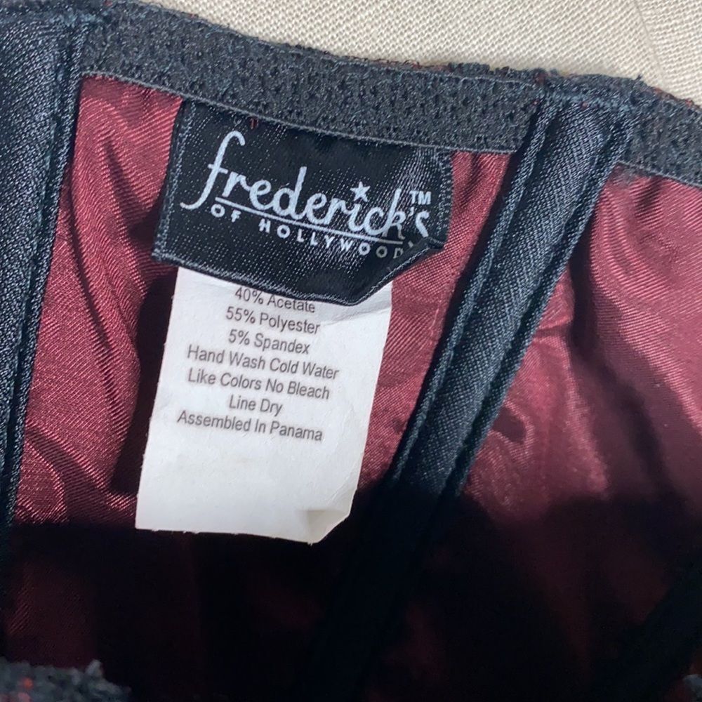 Vintage Fredericks of Hollywood goth Lolita corset - Picture 9 of 9